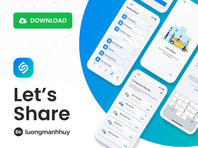 [UI Kit] Shaco - Car Sharing (IOS App) by luongman([UI Kit] Shaco - Car Sharing (IOS App) by luongman)