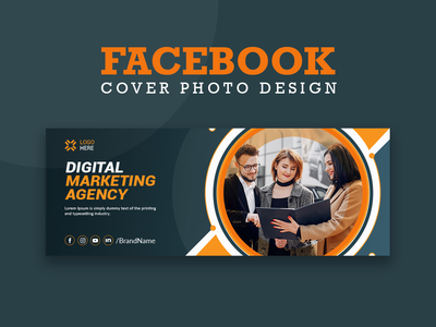 商业营销 Facebook 封面(Business Marketing Facebook Cover)