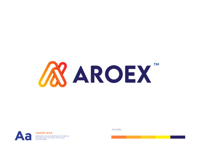 阿罗克斯标志设计(aroex logo design)