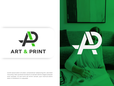 艺术与印刷标志(Art & Print  Logo)