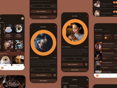 咖啡店移动应用(Coffee Shop Mobile Apps)