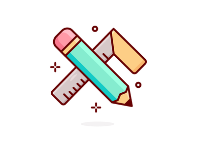 建筑工具图(Architecture tools illustration)