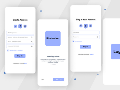 Covid 应用程序线框(Covid App Wireframe)