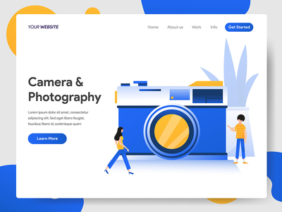 相机和摄影插图(Camera and Photography Illustration)