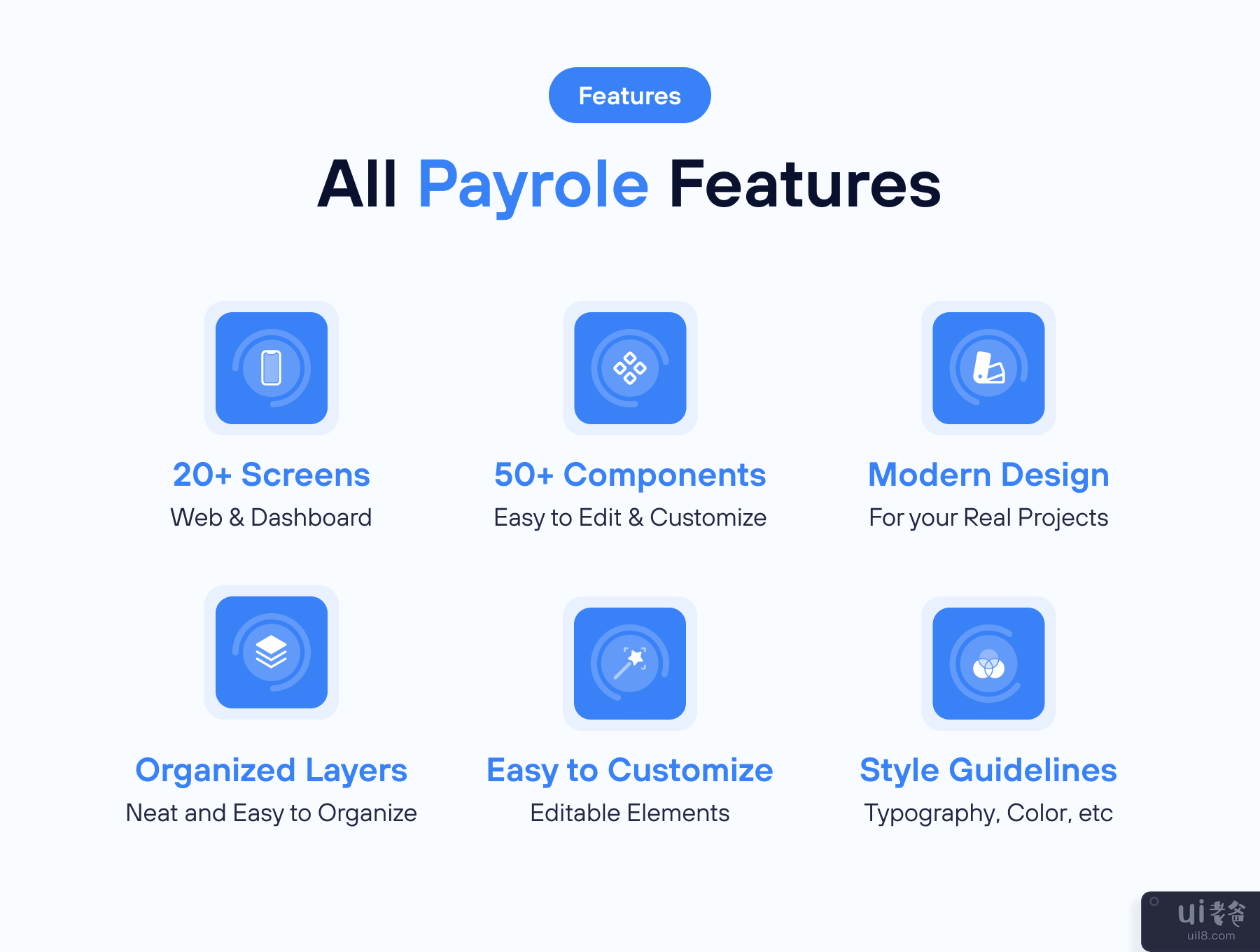 Payrole - 薪资管理 Web UI 工具包 (Payrole - Payroll Management Web UI Kit)插图5