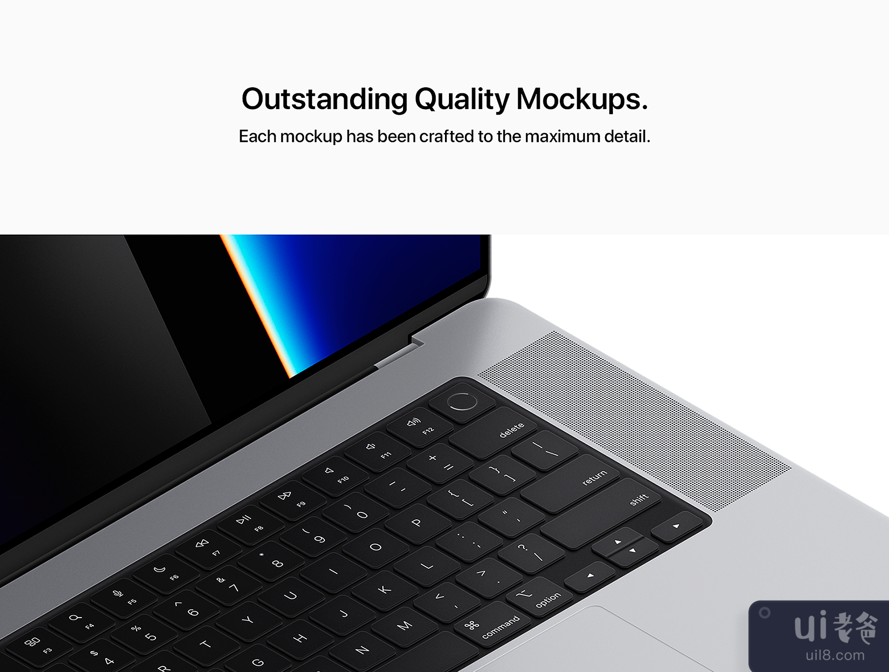 MacBook Pro 16英寸模拟图 (MacBook Pro 16-Inch Mockups)插图4
