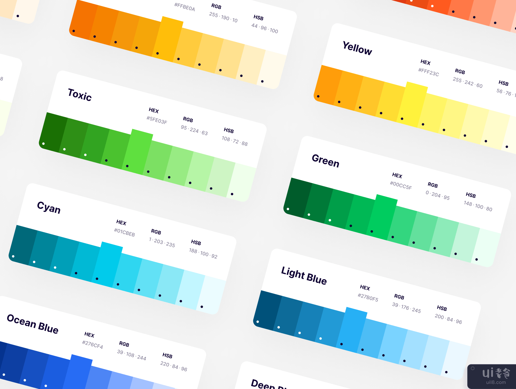 色彩系统基础套件 v1.0 (Colors System Base Kit v1.0)插图4