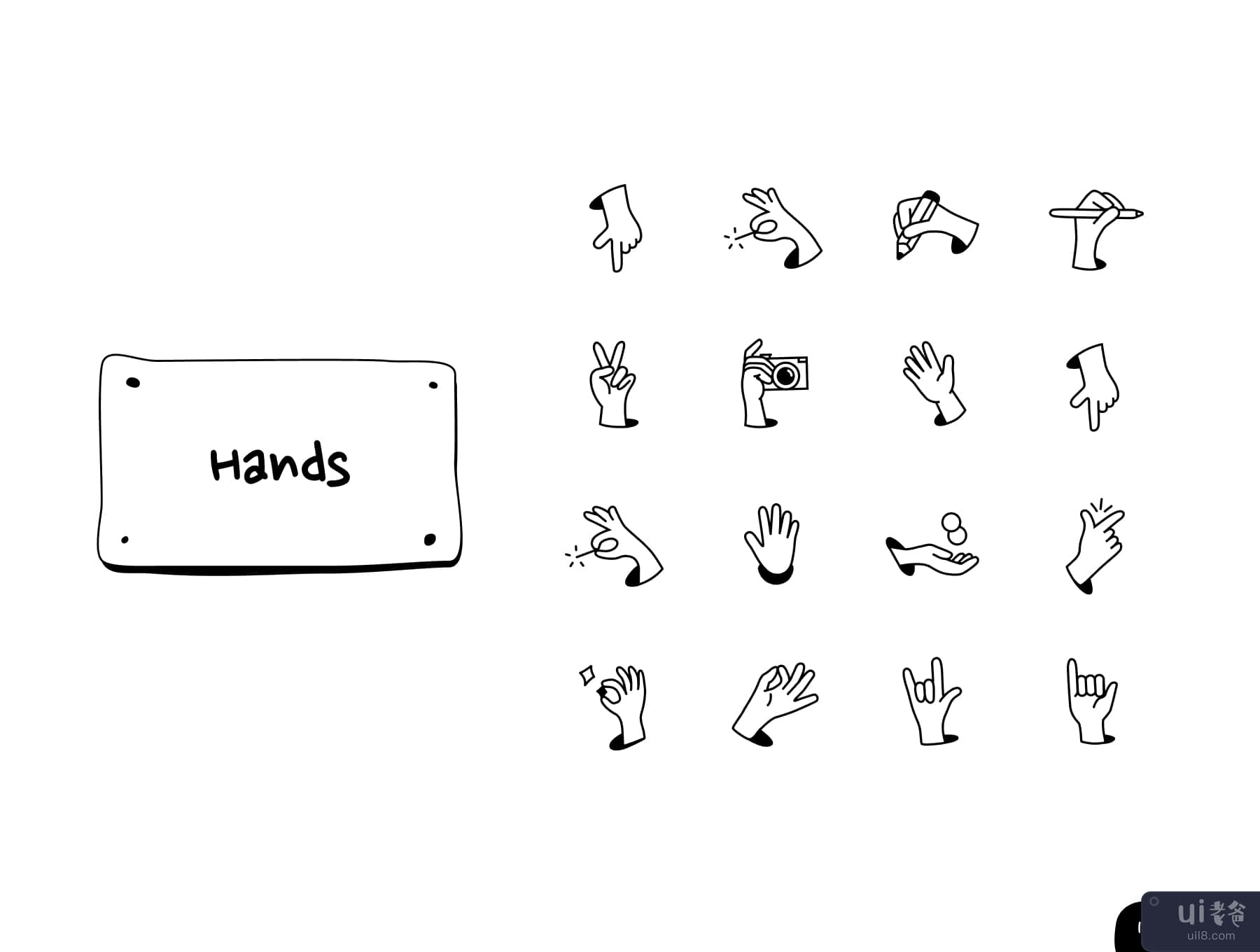 hands_inking_icon_set_by_asset_union (hands_inking_icon_set_by_asset_union)插图4