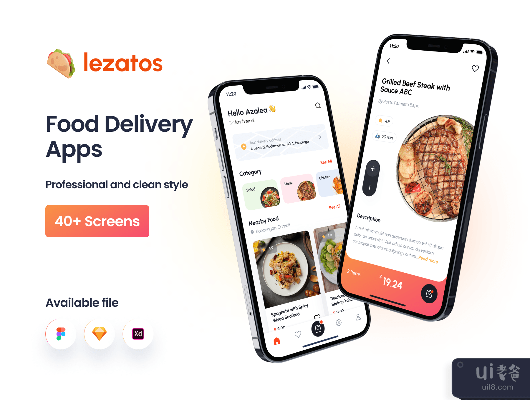 Lezatos - 食品配送应用程序 (Lezatos - Food Delivery Apps)插图