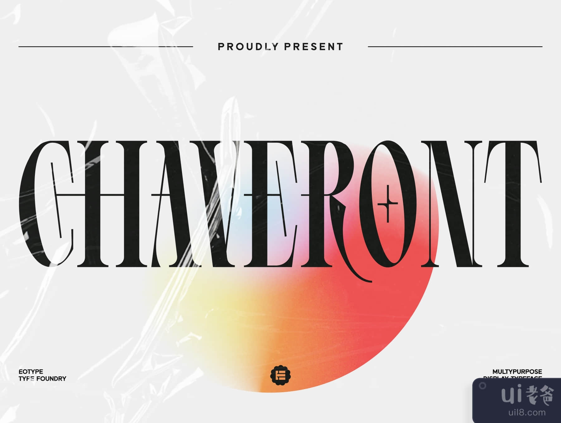 Chaveront显示字体 (Chaveront Display Font)插图