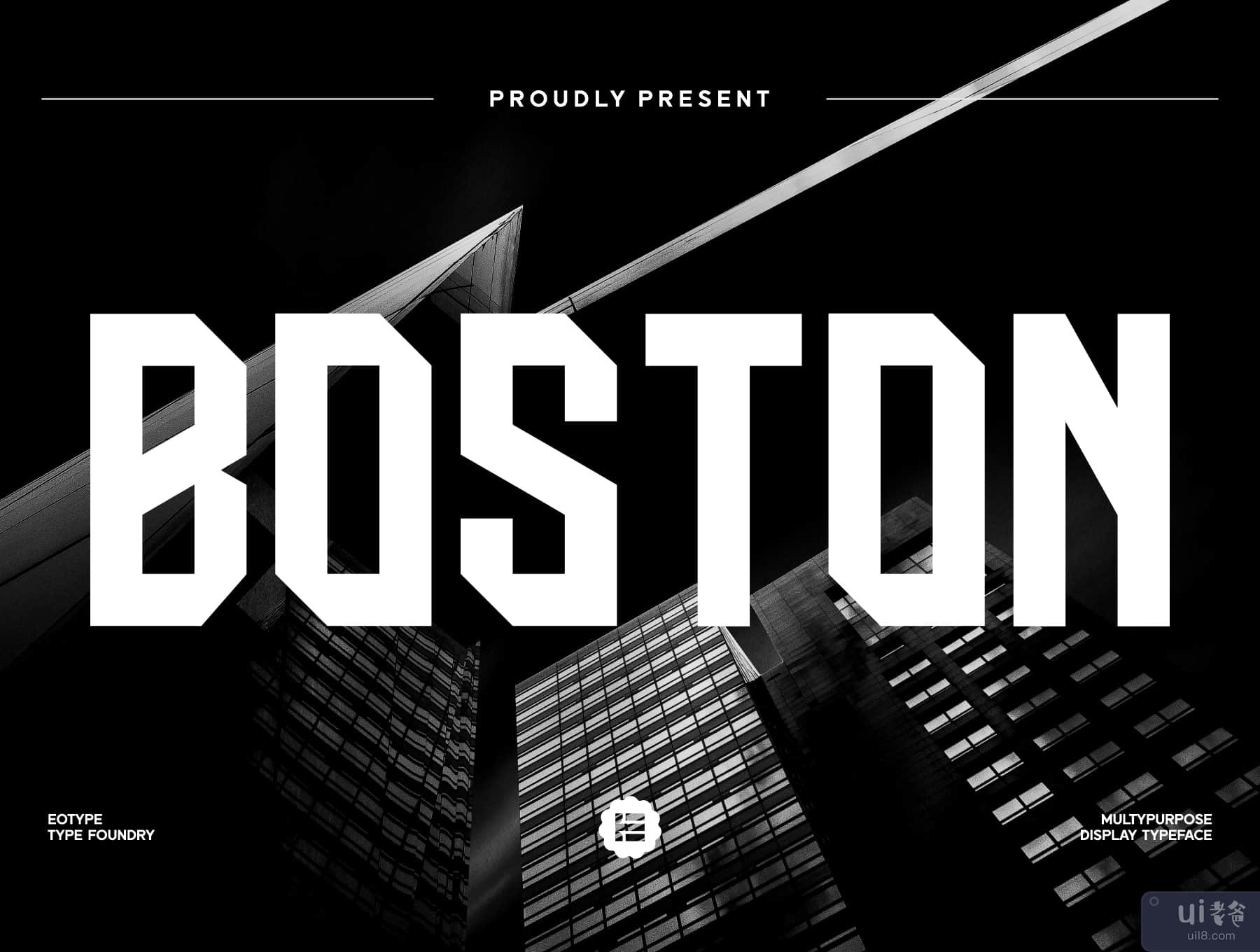 波士顿 - Dispaly 字体 (Boston - Dispaly Typeface)插图5