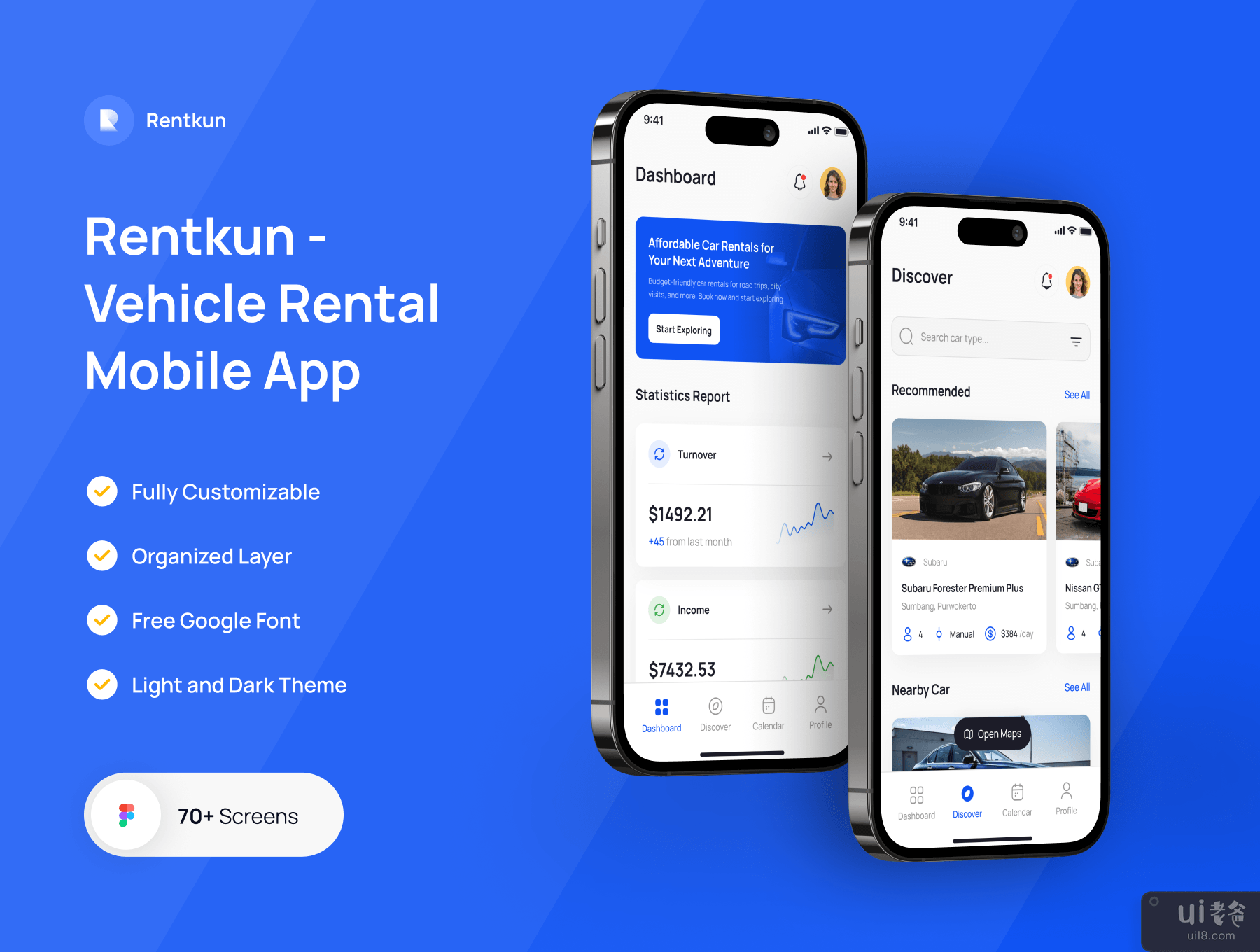Rentkuy - 车辆租赁移动应用程序 (Rentkuy - Vehicle Rental Mobile App)插图5