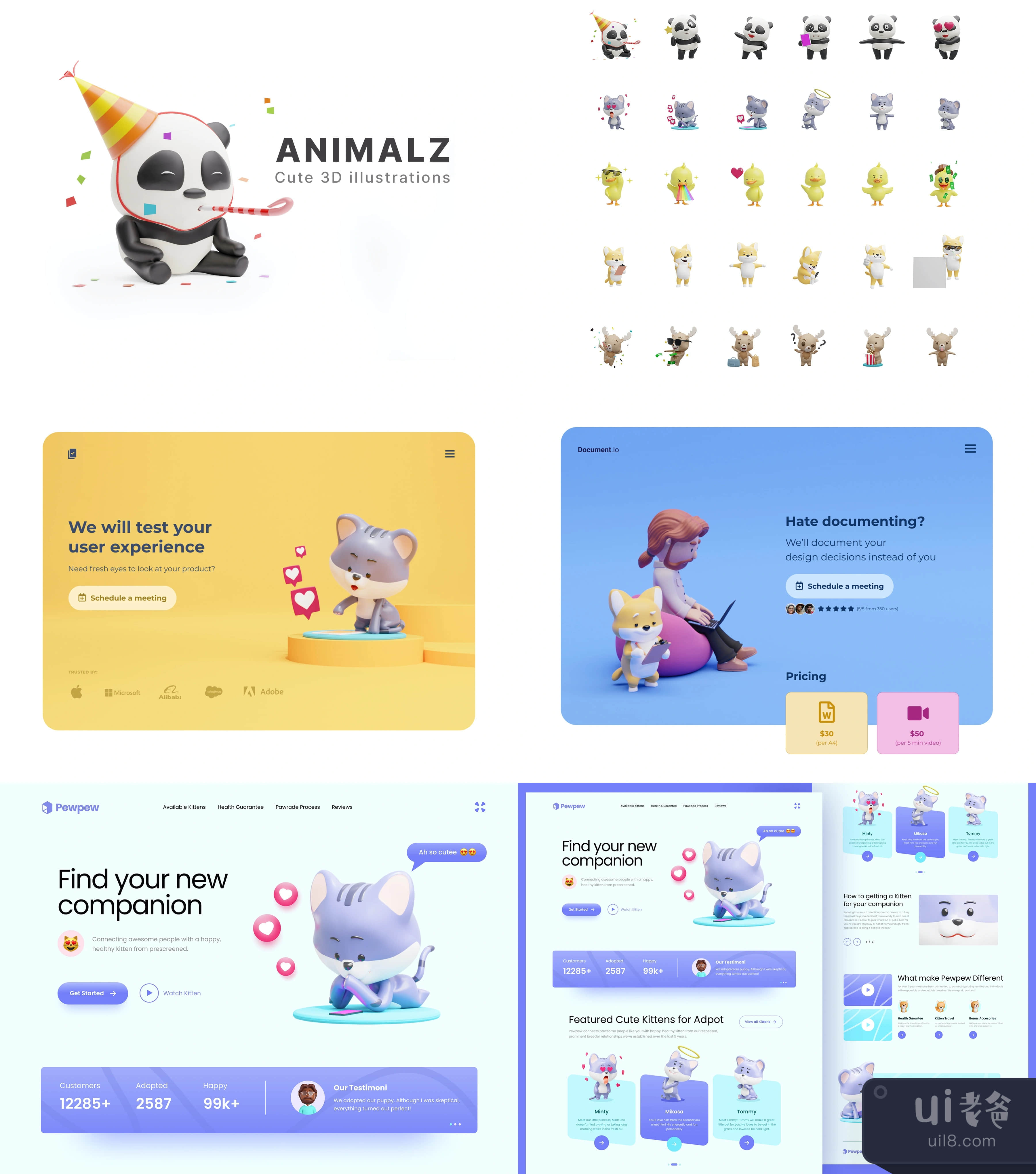 ANIMALZ - 可爱的3D动物 (ANIMALZ - cute 3D animals)插图