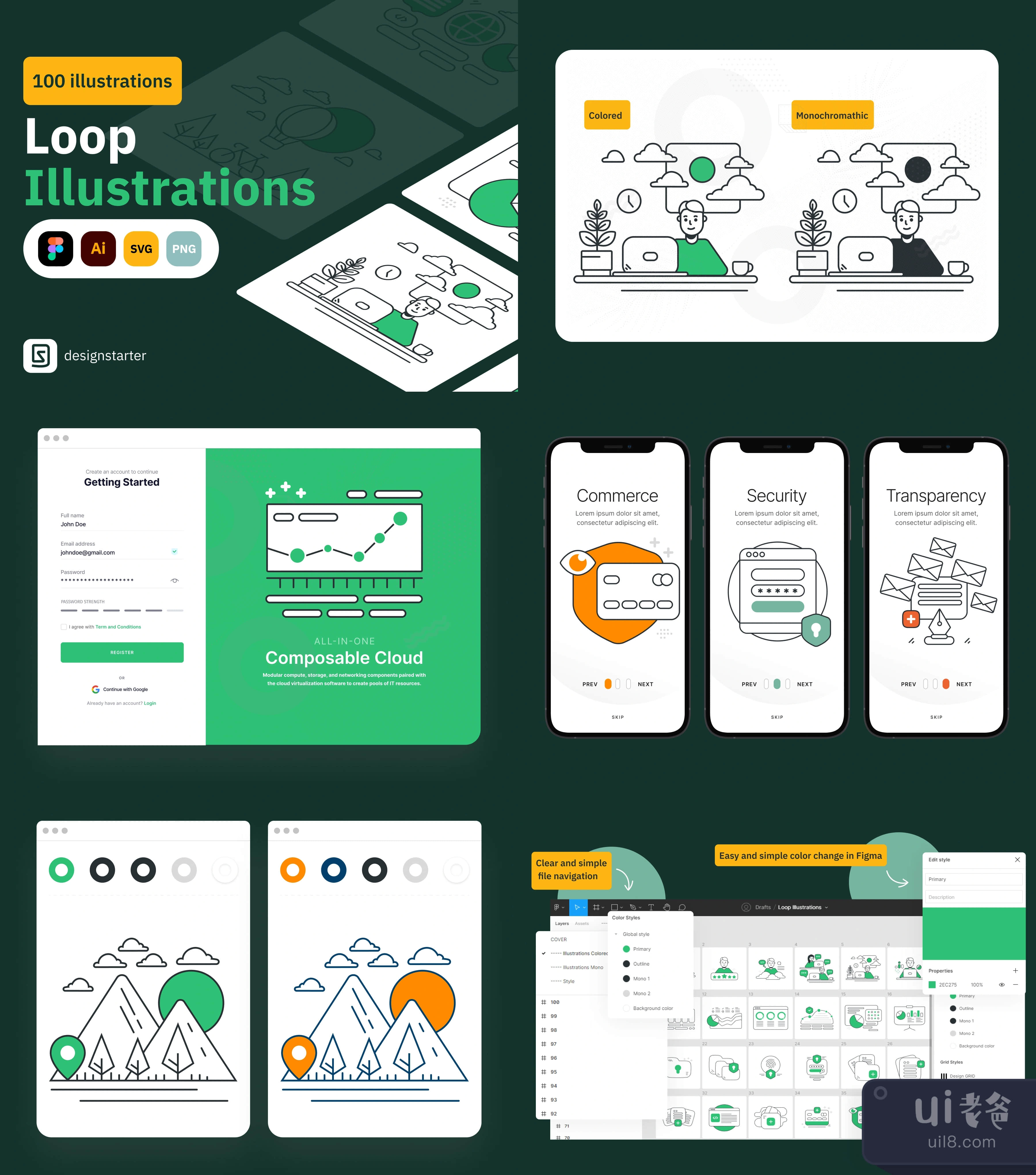 Loop 插图 (Loop Illustrations)插图1