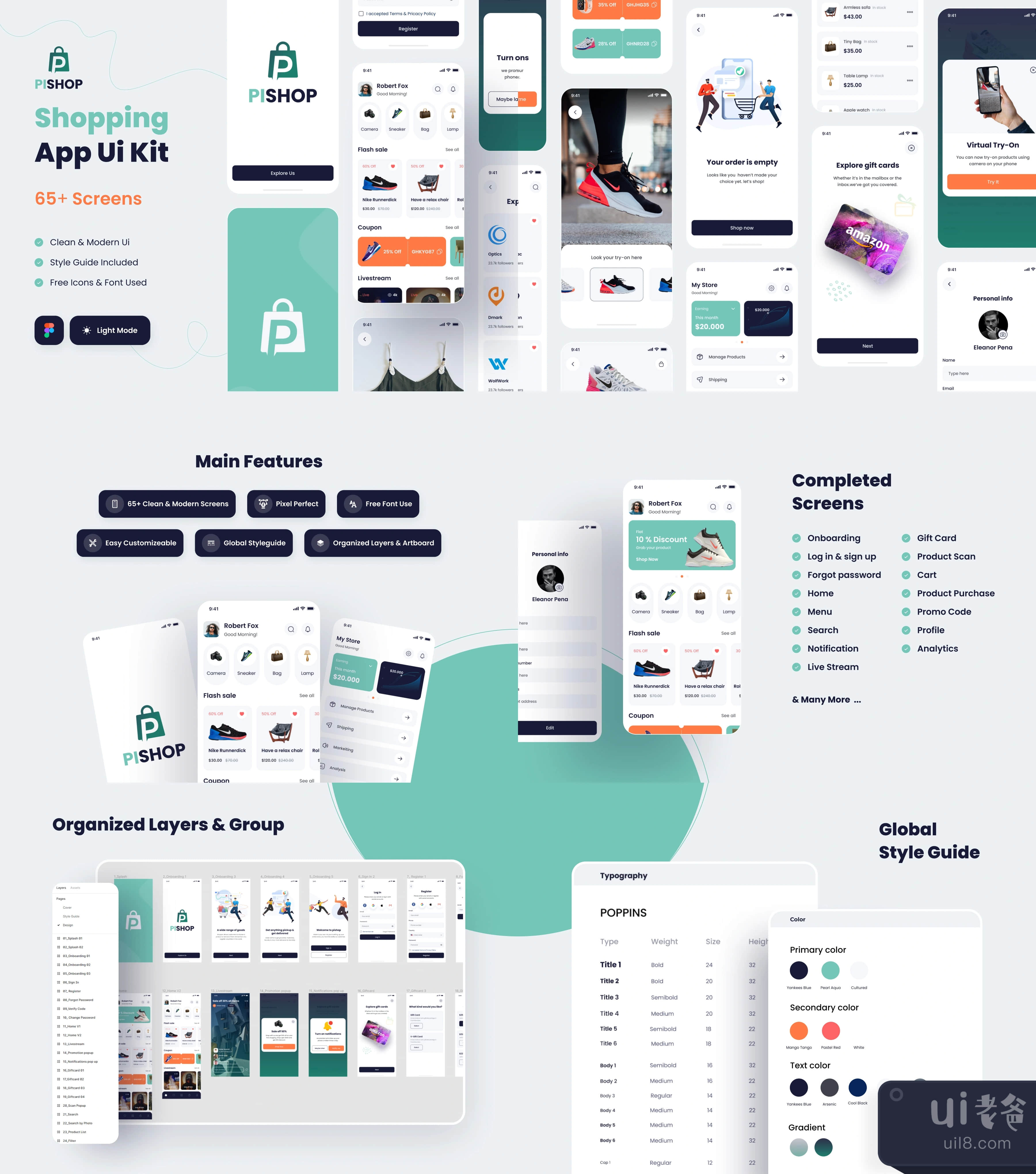 PiShop - 购物应用程序 (PiShop - Shopping App)插图