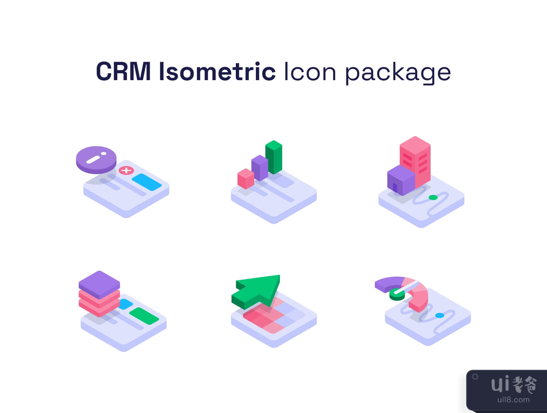 CRM & Office SVG软件包 (CRM & Office SVG package)插图1
