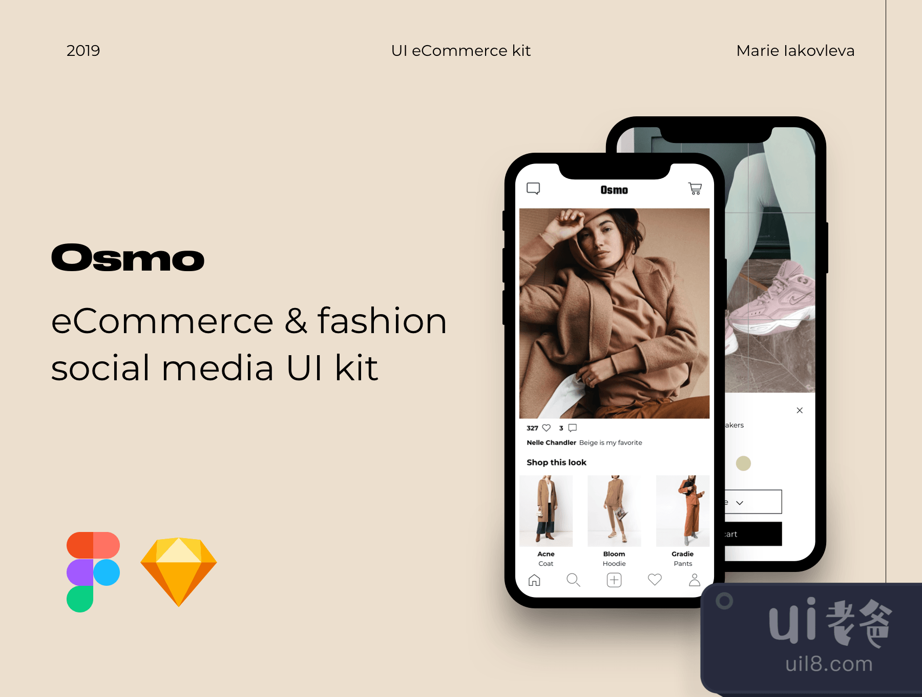 Osmo电子商务用户界面套件 (Osmo e-Commerce UI Kit)插图1