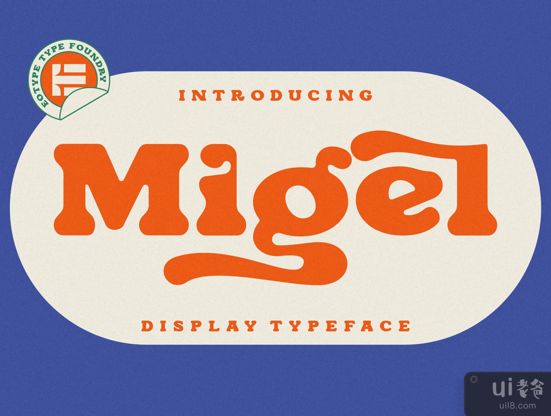 Migel - 展示型字体 (Migel - Display Typeface)插图