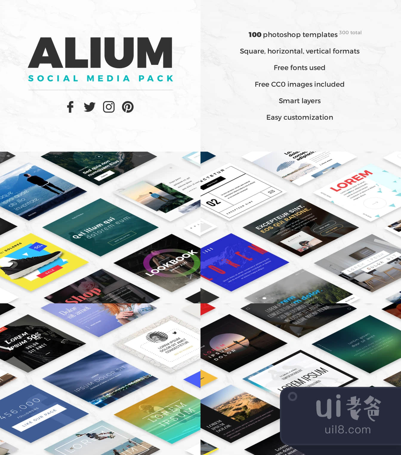 ALIUM社交媒体包 (ALIUM Social Media Pack)插图