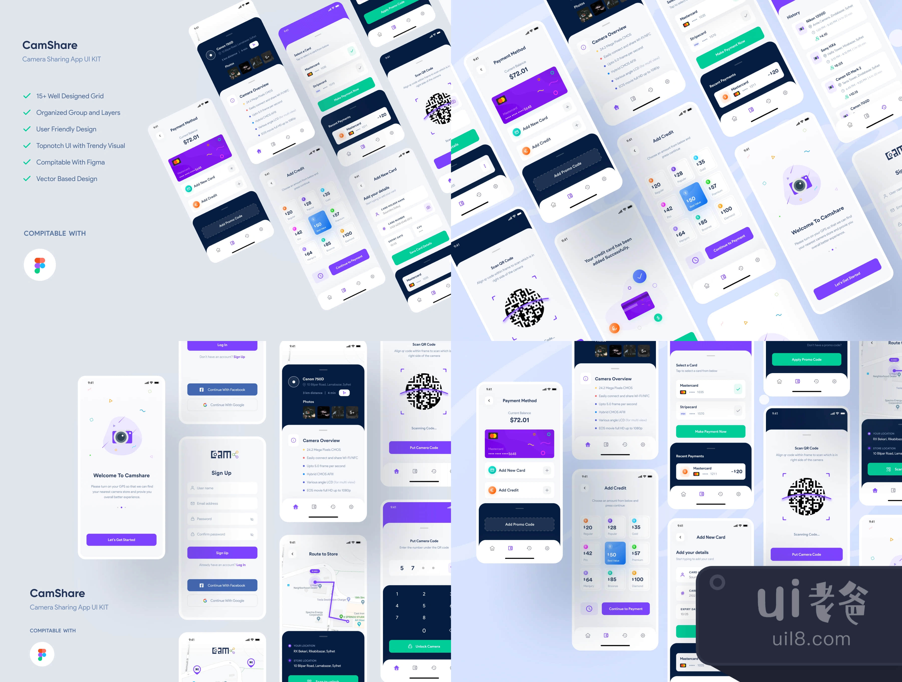 Camshare UI KIT (Camshare UI KIT)插图