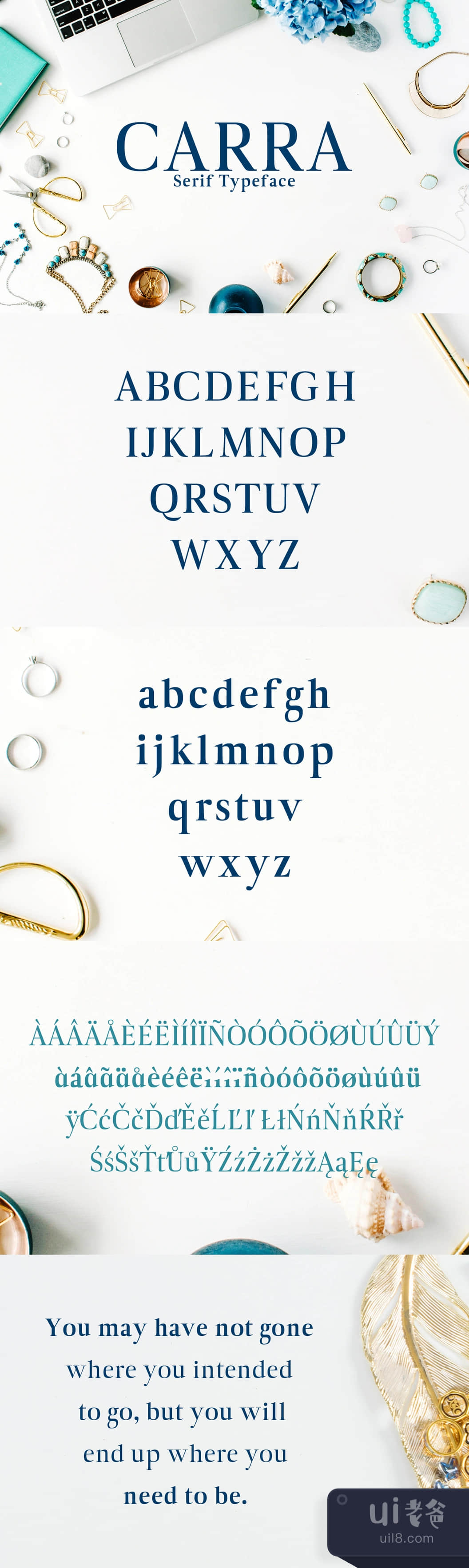 卡拉无衬线字体 (Carra Serif Typeface)插图1