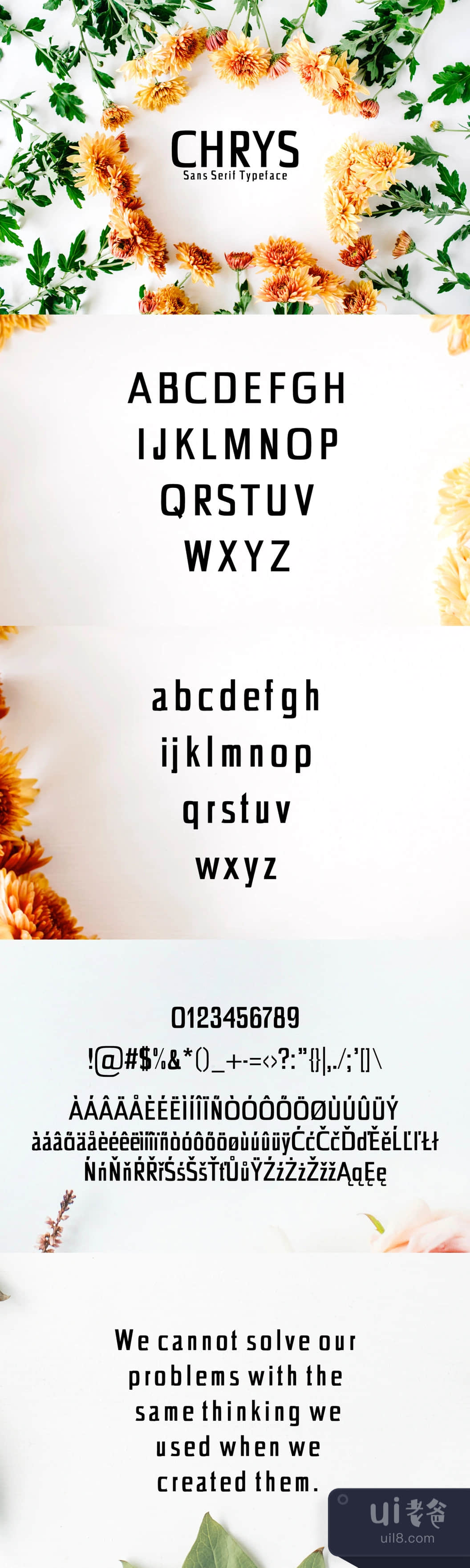 无衬线字体Chrys (Chrys Sans Serif Typeface)插图1