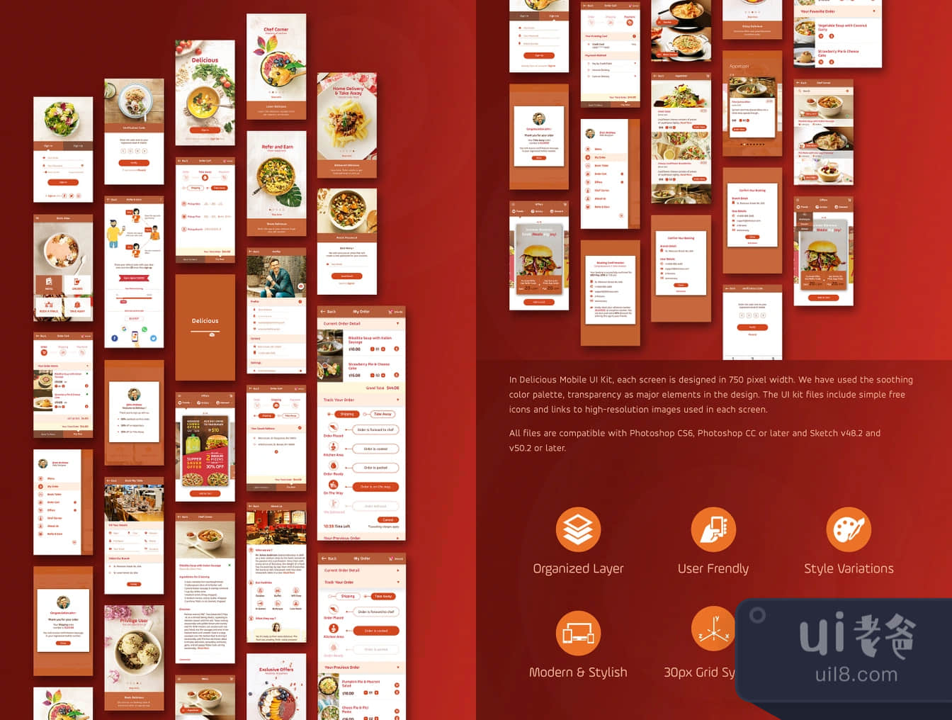 美味的用户界面套件 (Delicious UI Kit)插图
