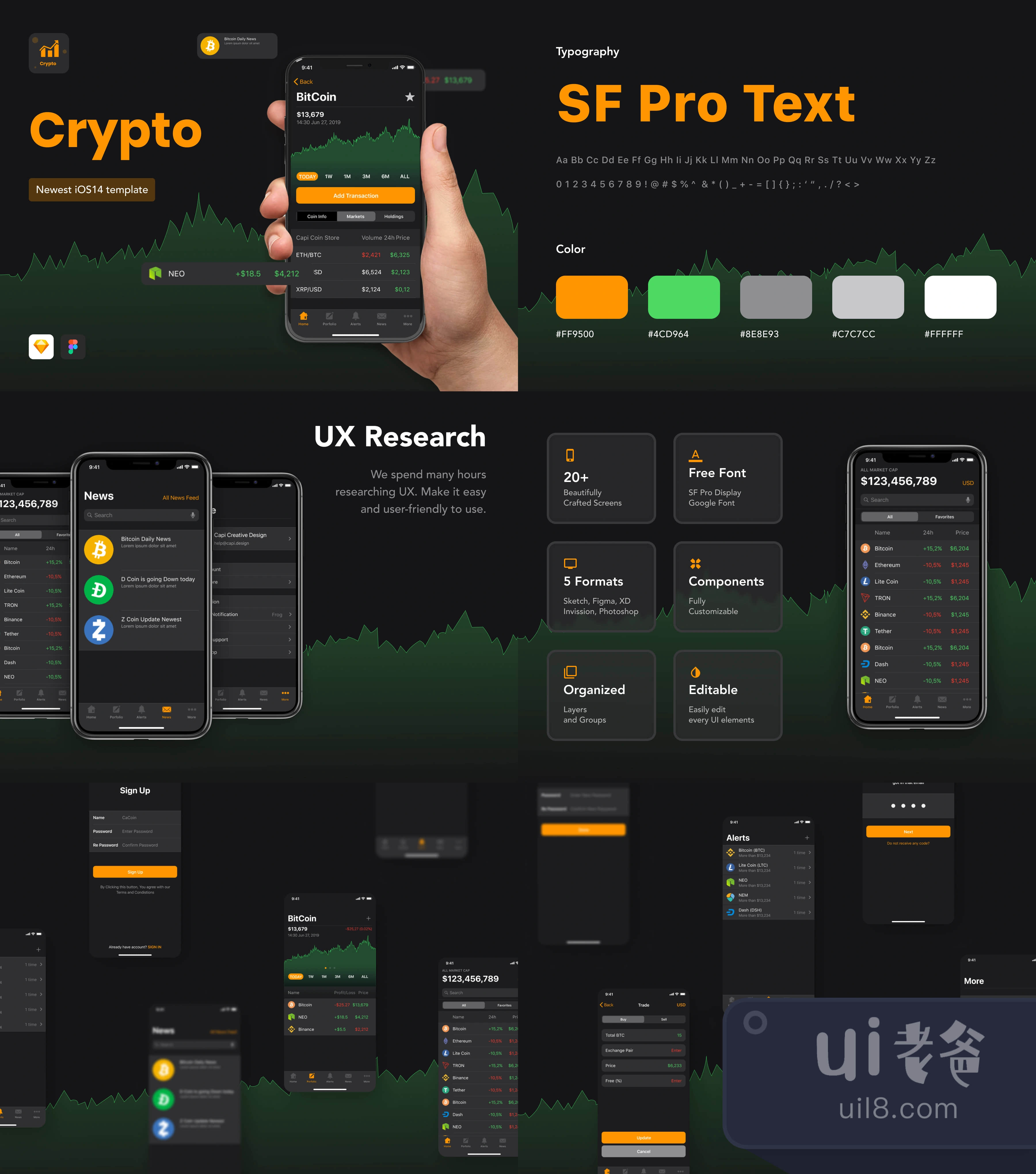 加密货币App设计插图1
