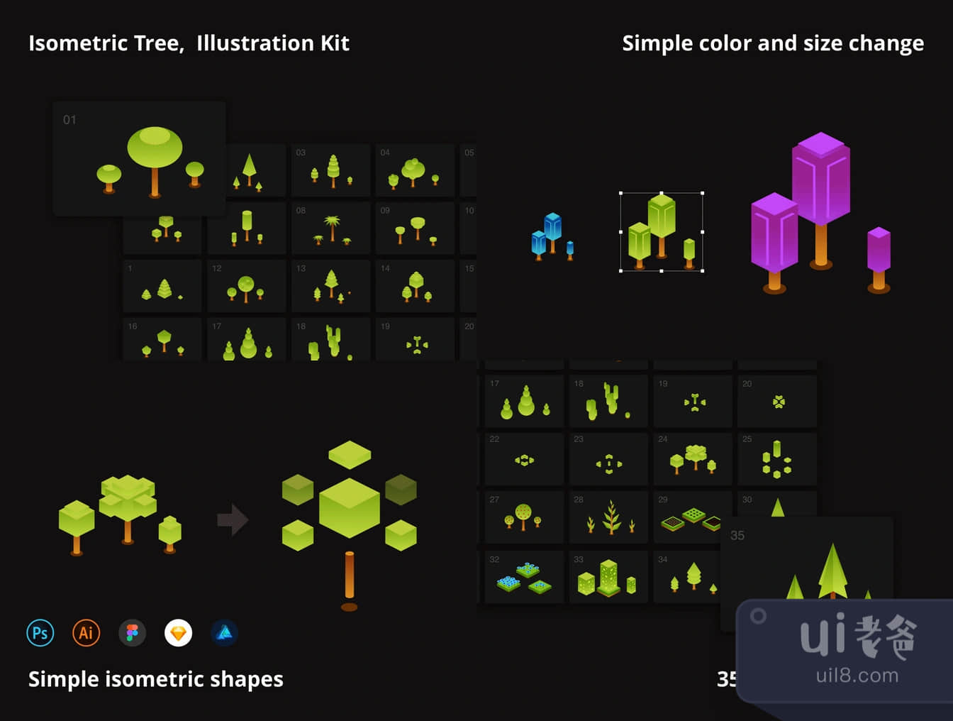 等距树 (Isometric Trees)插图1