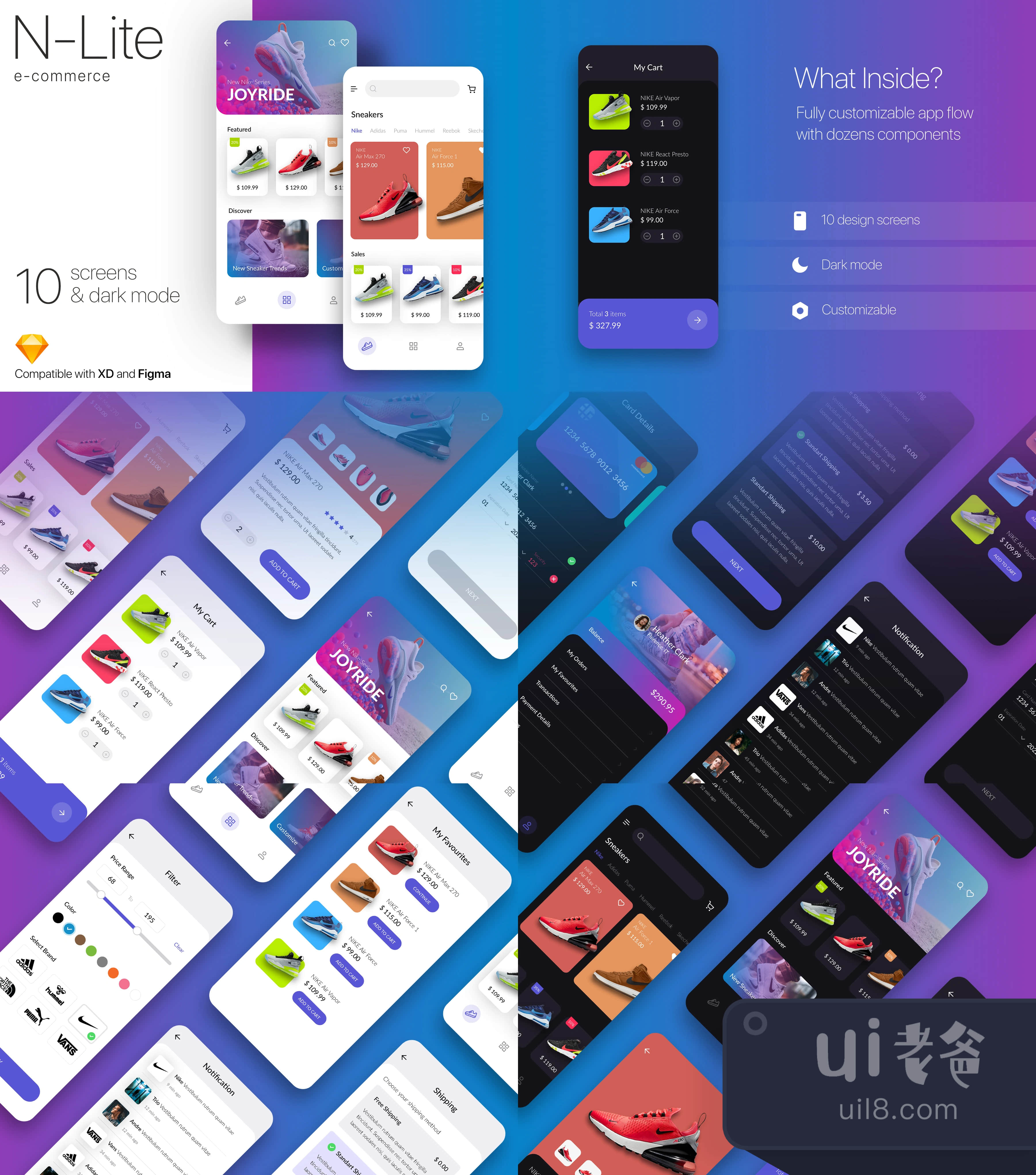 N-Lite商务UI套件 (N-Lite Commerce UI Kit)插图1