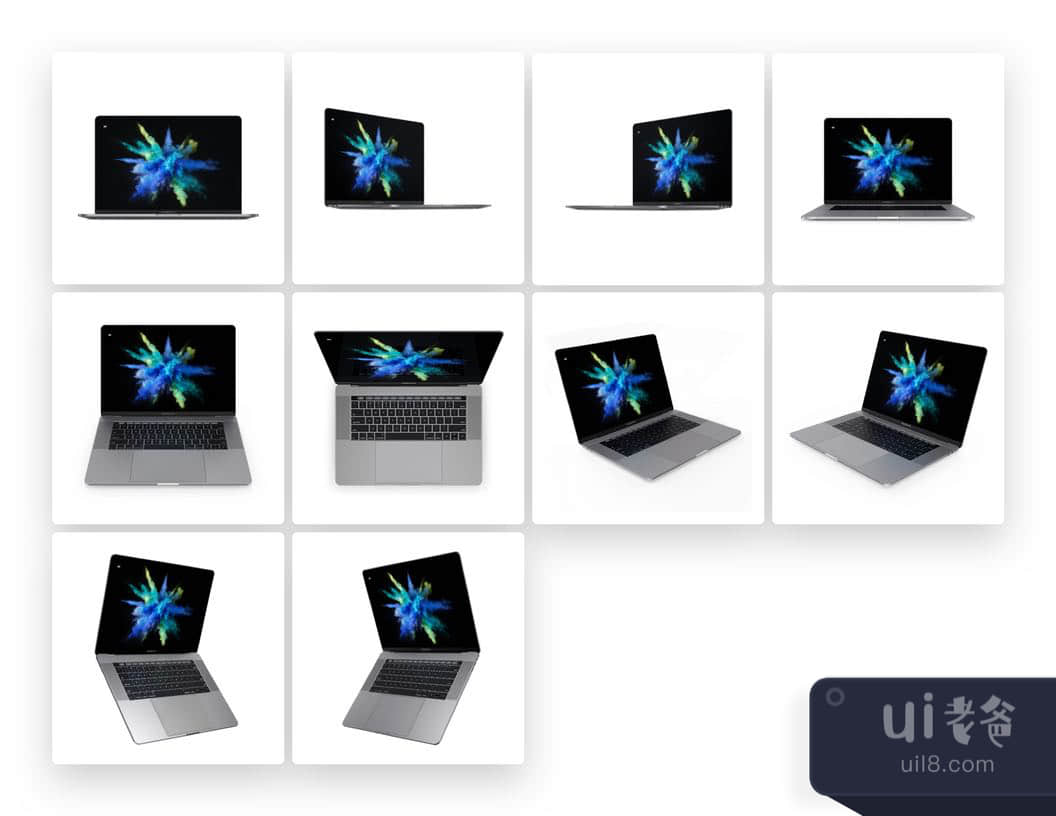 流行的MacBook Pro 15模拟图 (Popular MacBook Pro 15 Mocku插图1