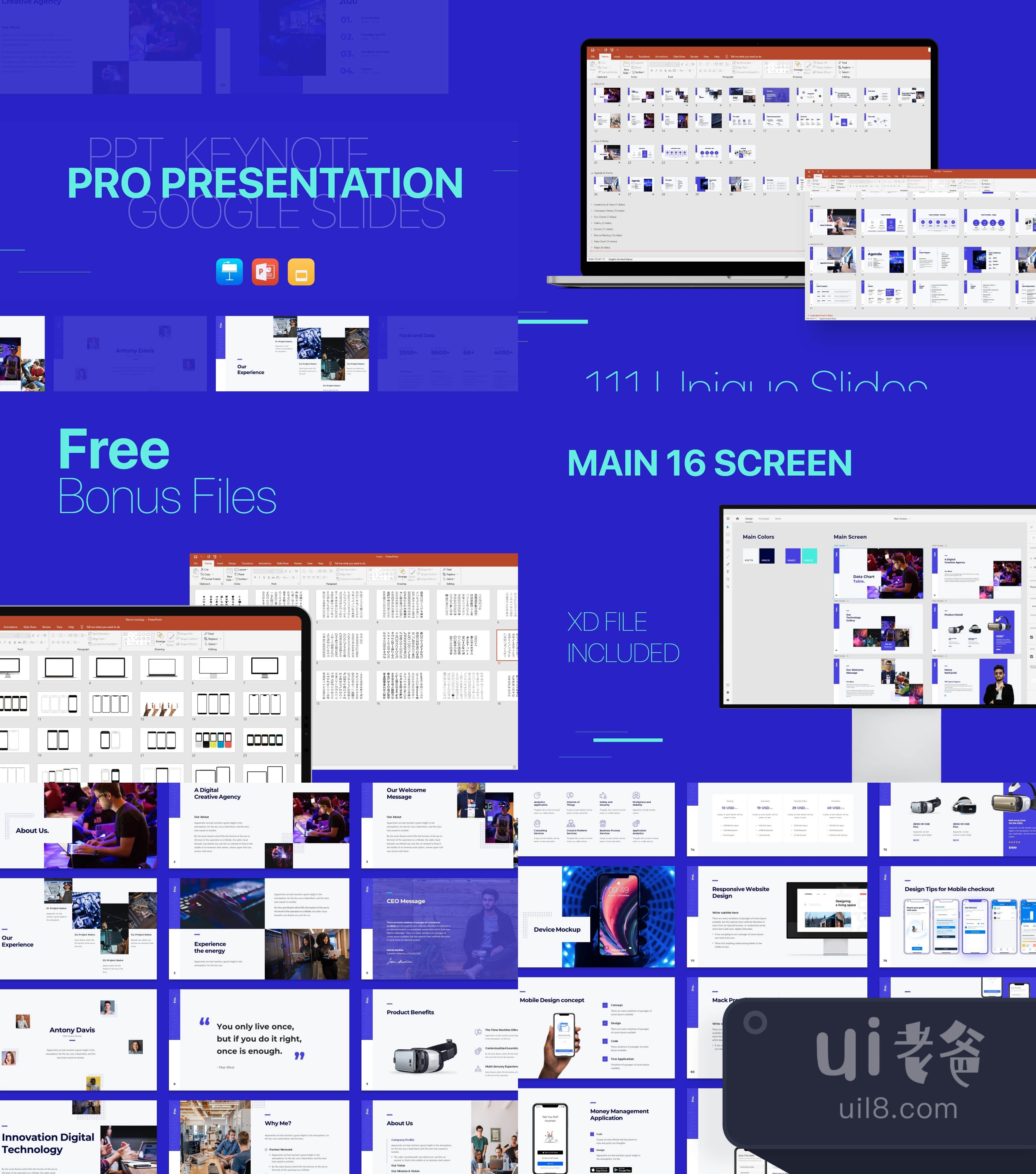 Pro Presentation - 平滑的动画模板 (Pro Presentation - Smo插图1