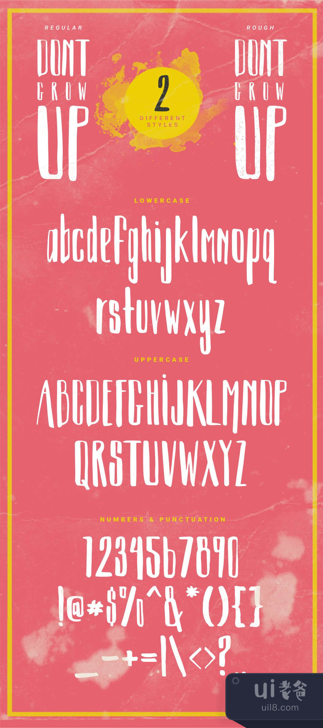 Scratchbook Typeface (Scratchbook Typeface)插图