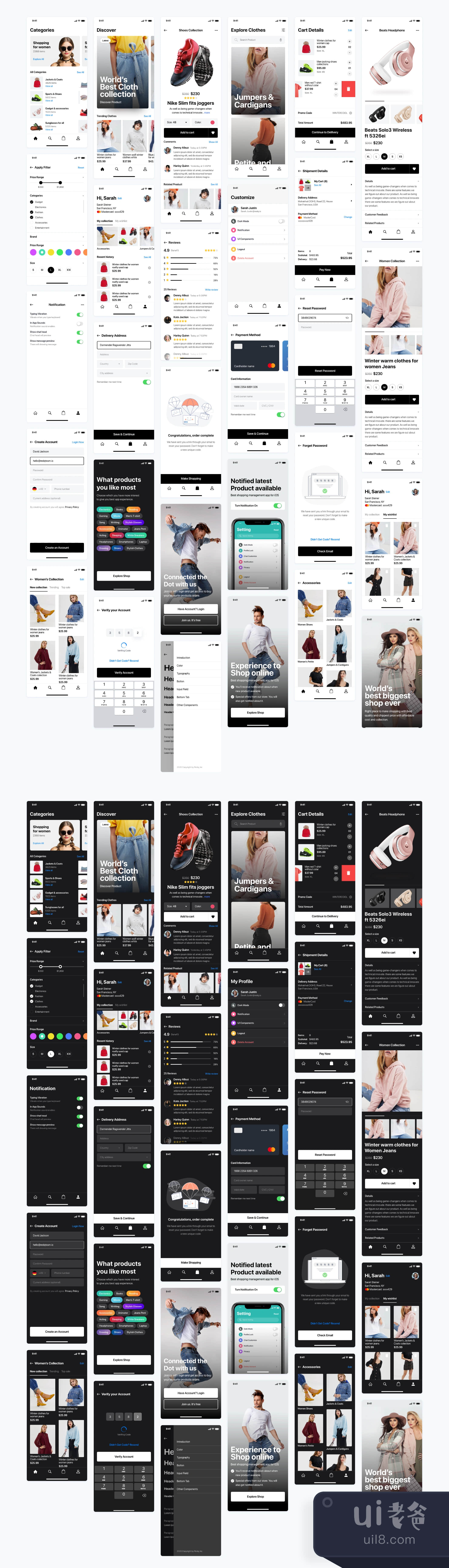 Shoppy电商App设计插图
