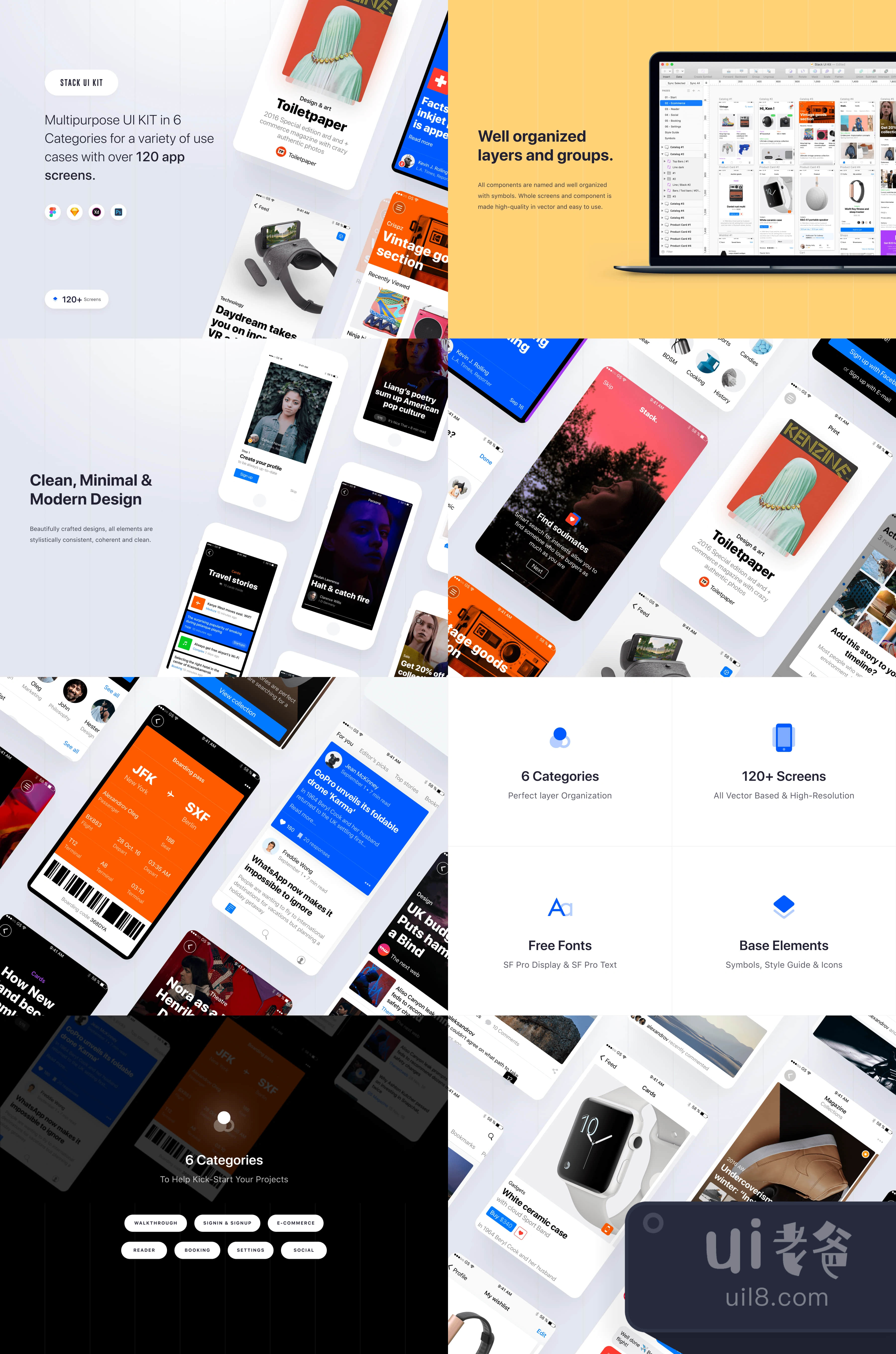 Stack UI Kit (Stack UI Kit)插图