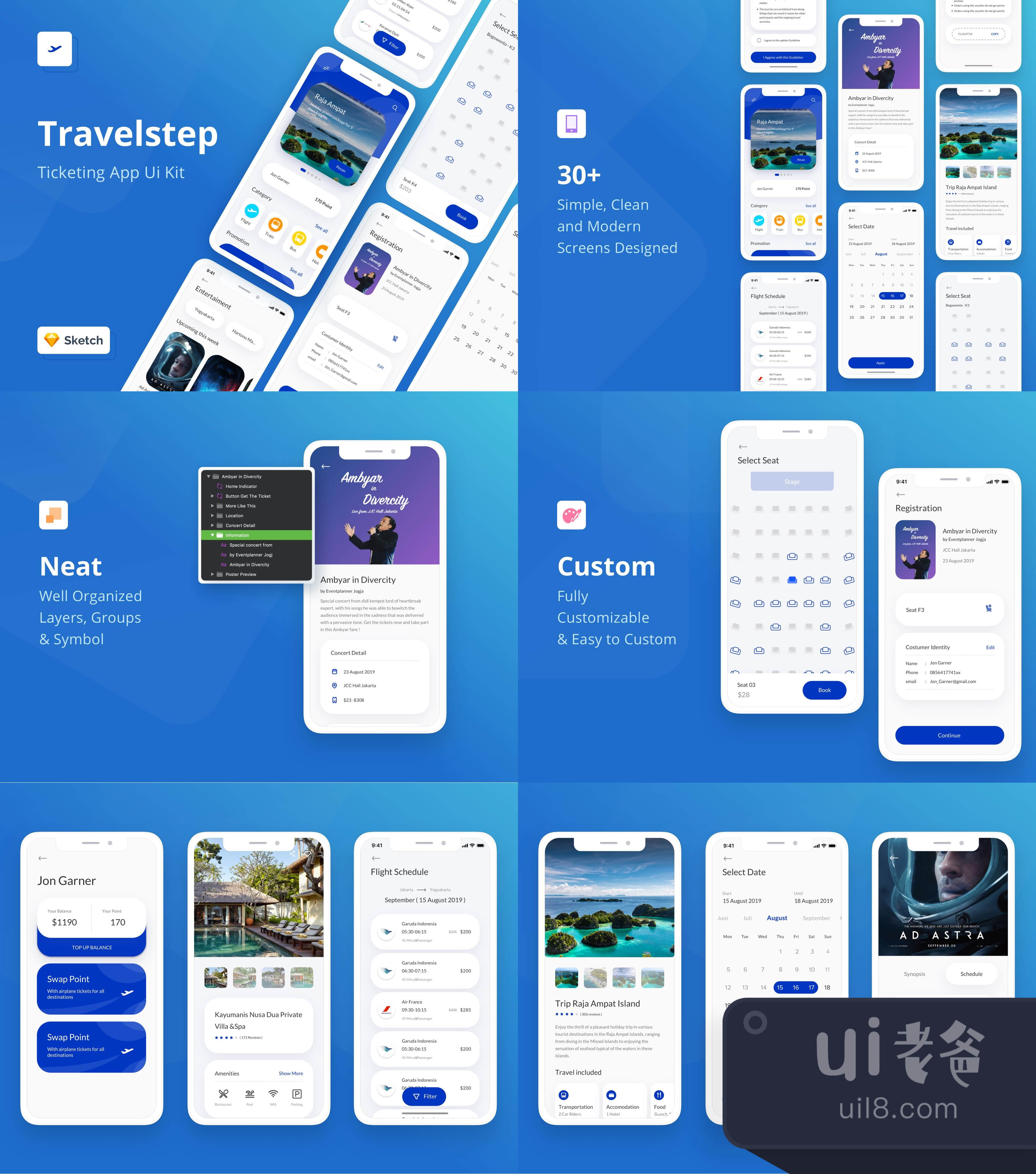 Travelstep旅游App设计插图