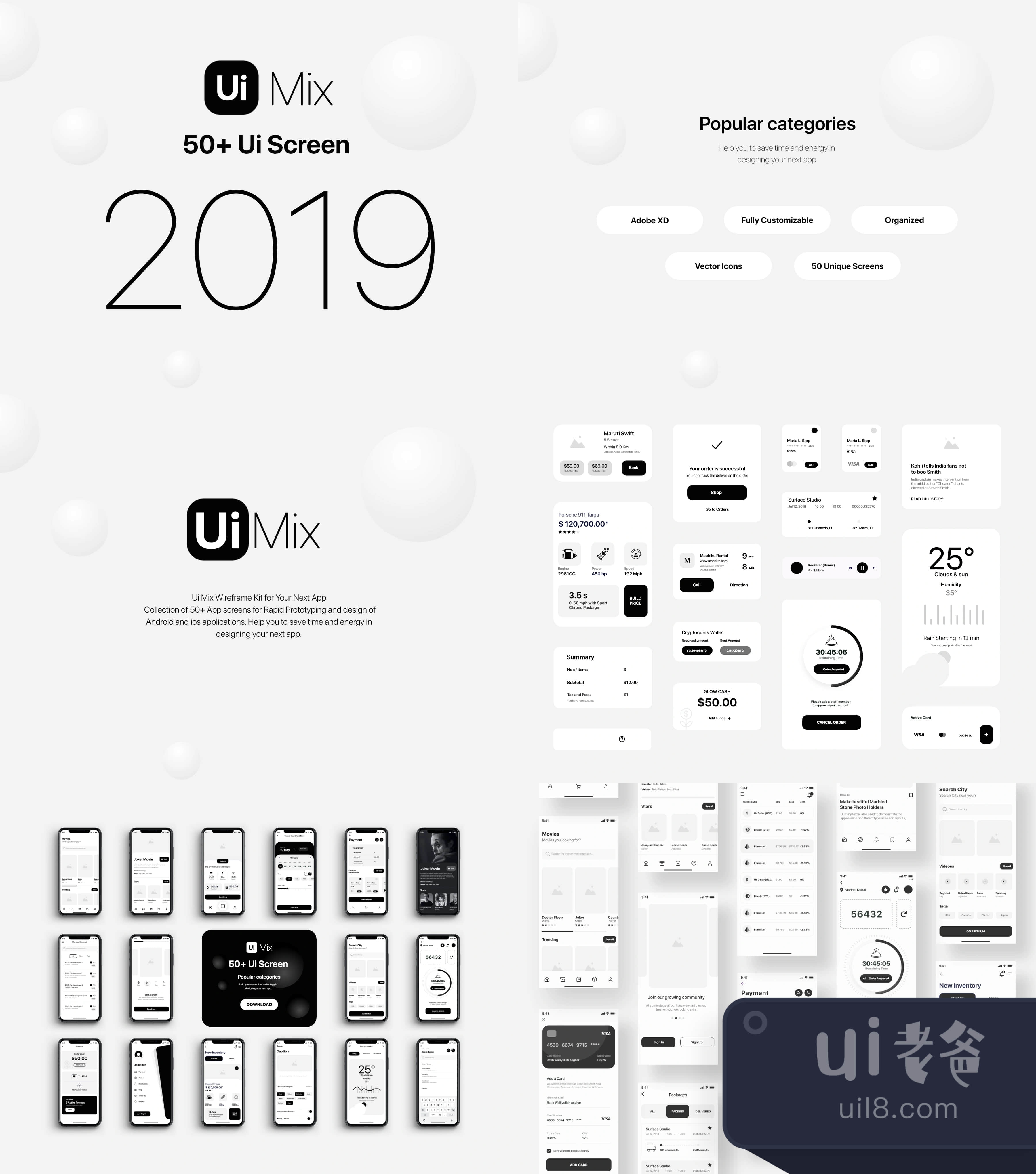 UI Mix UI Kit (UI Mix UI Kit)插图