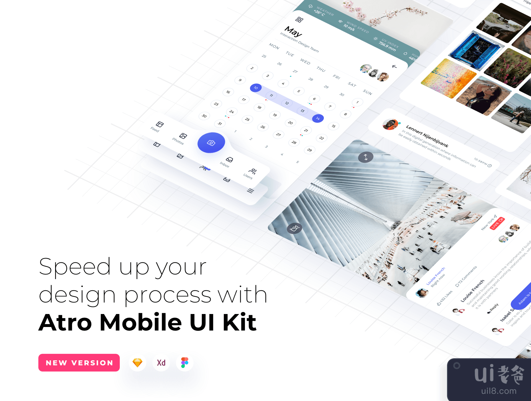 Atro移动UI工具包 (Atro Mobile UI Kit)插图