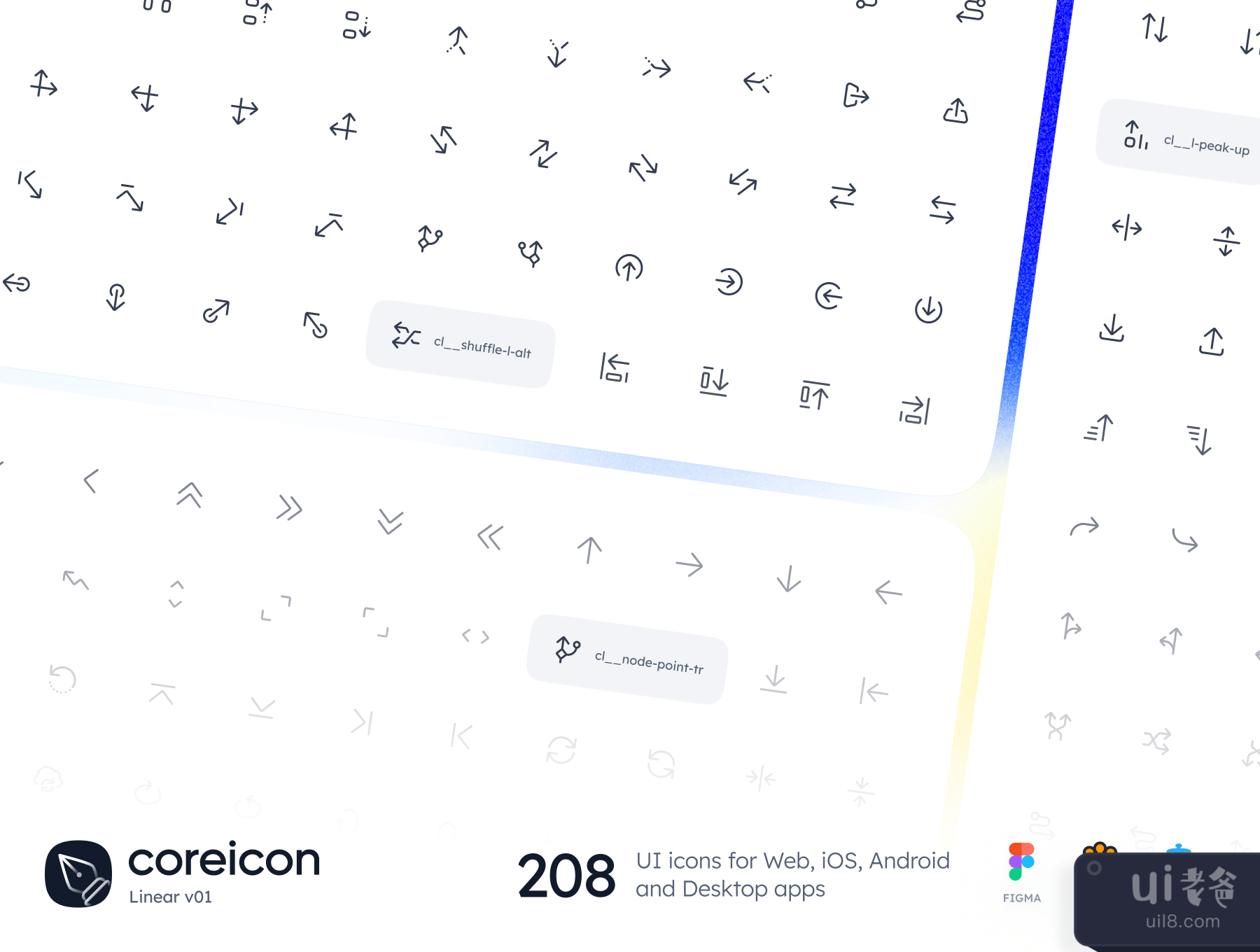 Coreicon Linear v01 (Coreicon Linear v01)插图