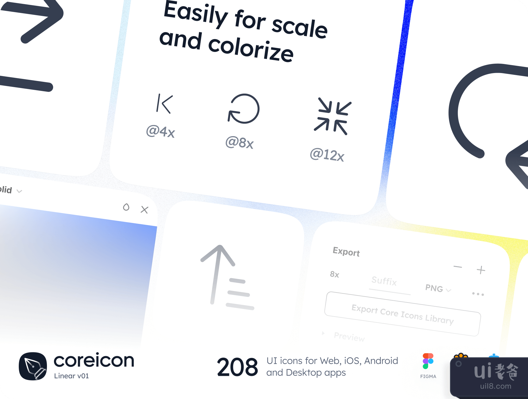 Coreicon Linear v01 (Coreicon Linear v01)插图2