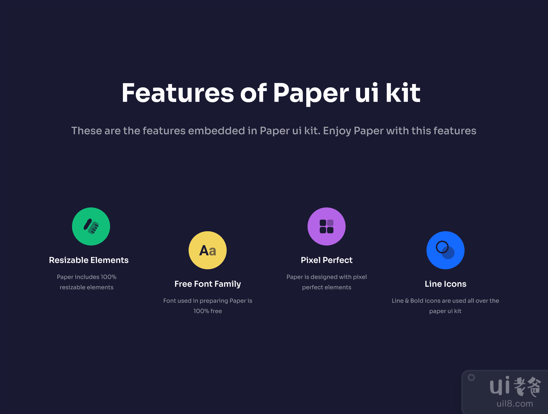 纸质房间预订应用UI Kit (Paper Room Booking App Ui Kit)插图