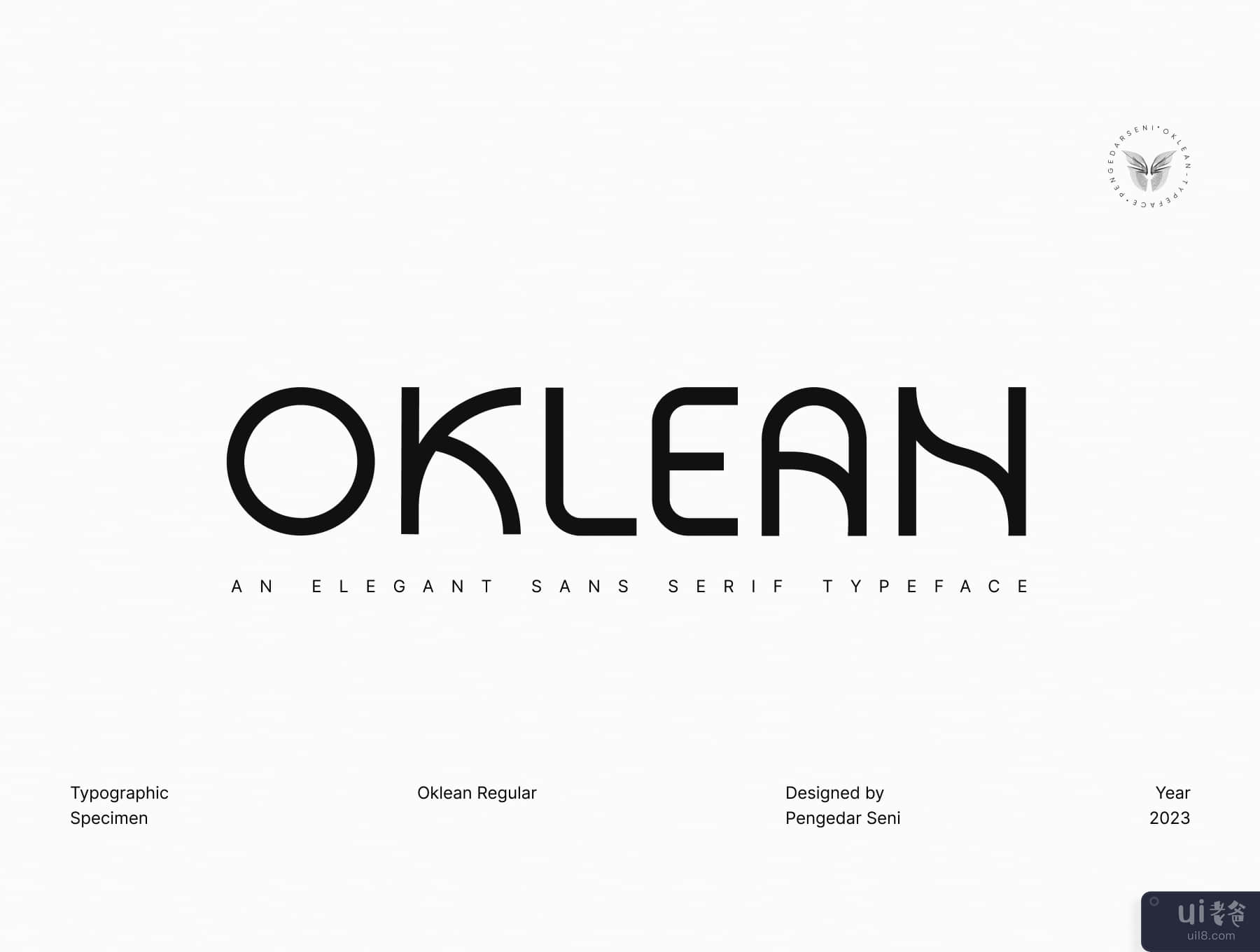 Oklean 无衬线字体 (Oklean Sans Serif)插图7