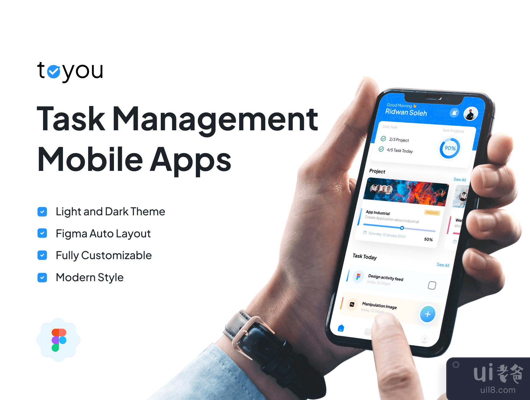 Toyou - 任务管理移动应用 (Toyou - Task Management Mobile Apps)插图