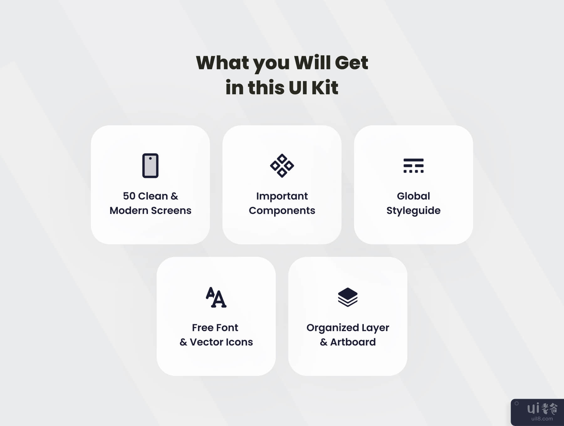 Fodies - 食物配送应用程序 UI Kit (Fodies - Food Delivery App UI Kit)插图4