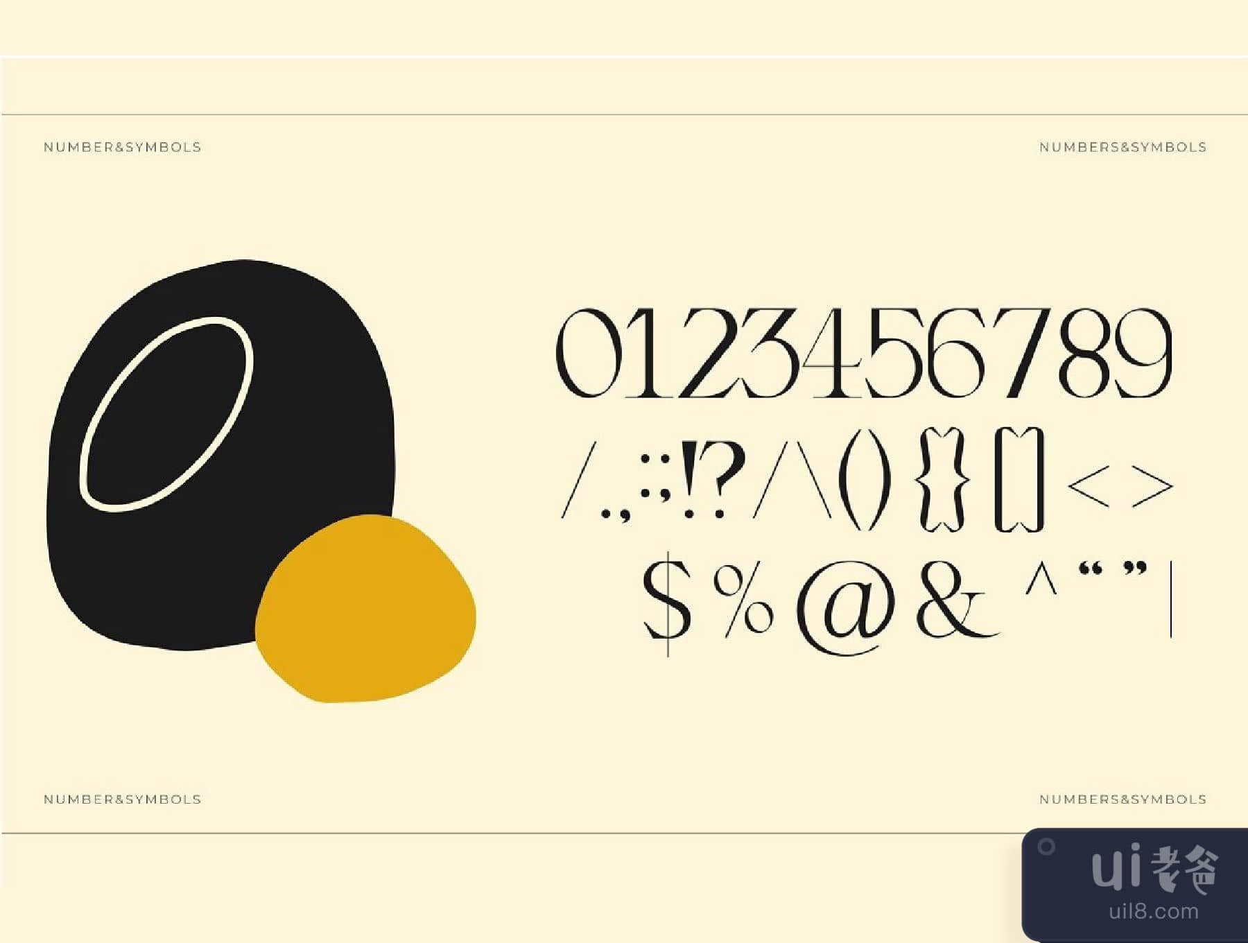 Laxura - 雄伟的字体 (Laxura - Majestic Typeface)插图3