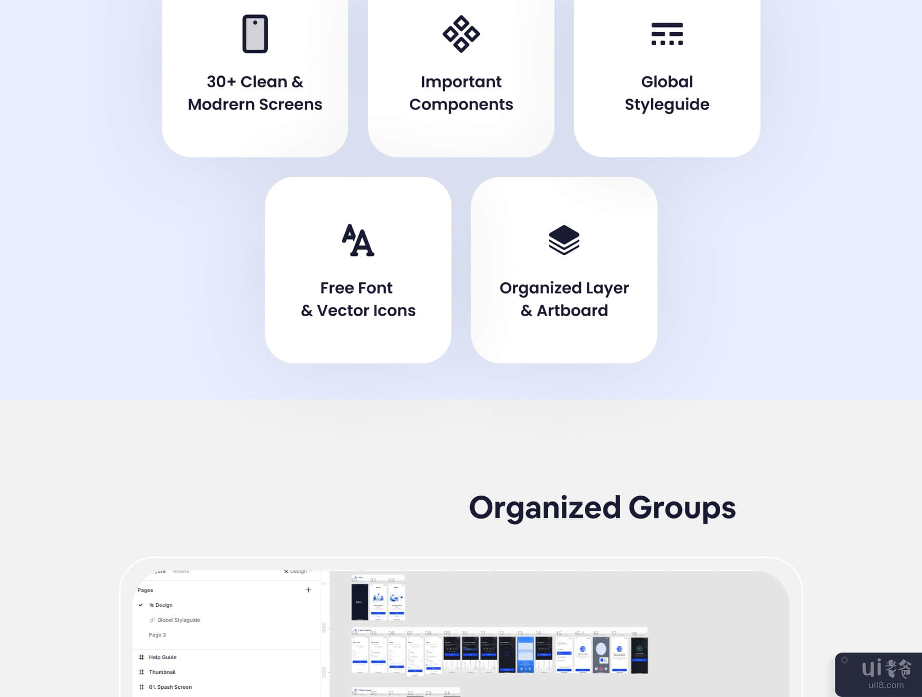 Bankgo - 电子钱包应用程序 UI 工具包 (Bankgo - E Wallet App UI Kit)插图8