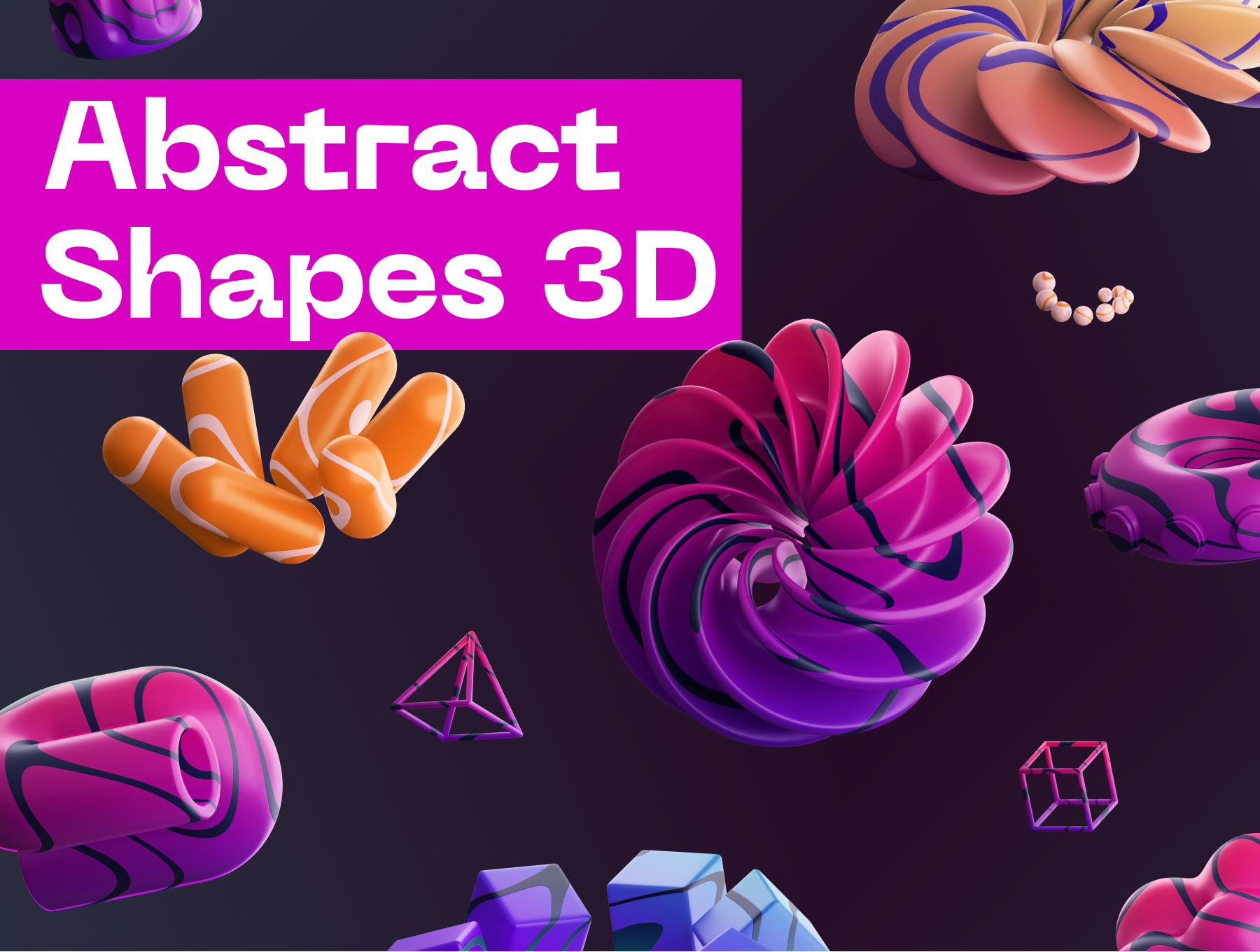 抽象的形状3D (Abstract Shapes 3D)插图