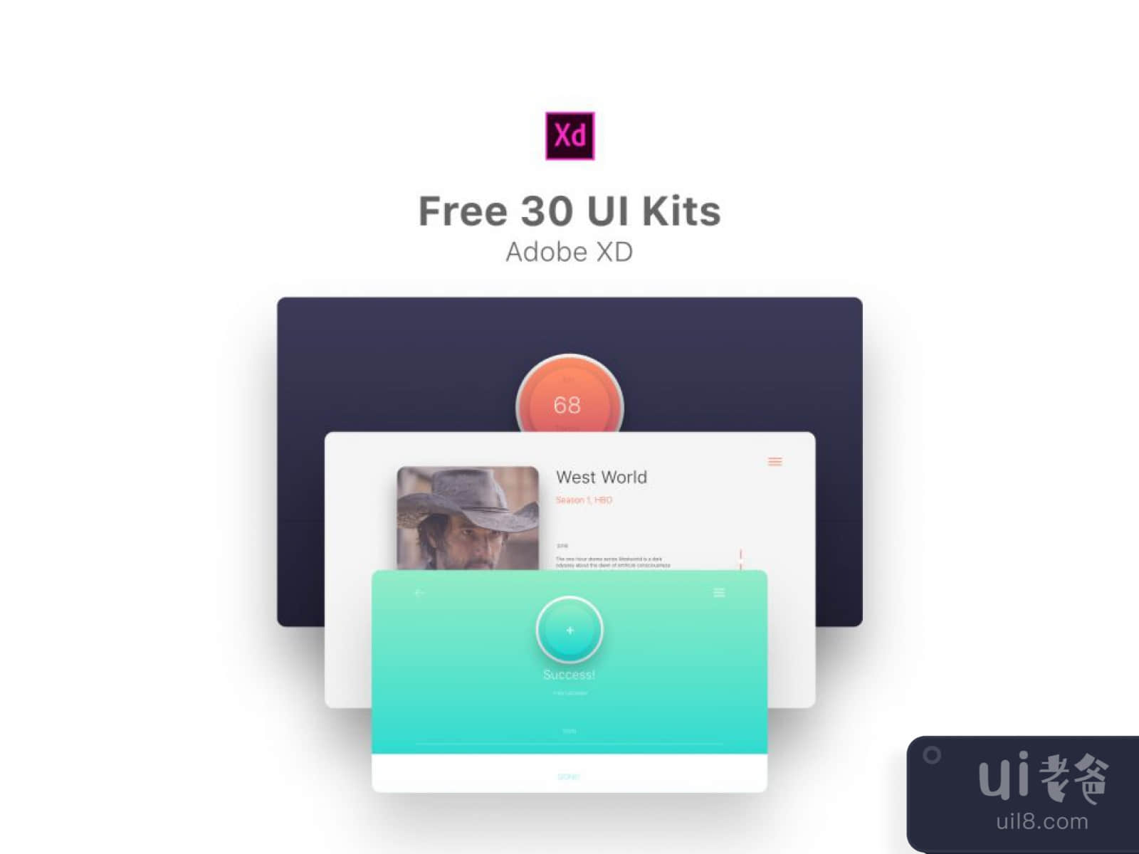 30 Free Minimal UI Kits for Figma and Adobe XD No 1