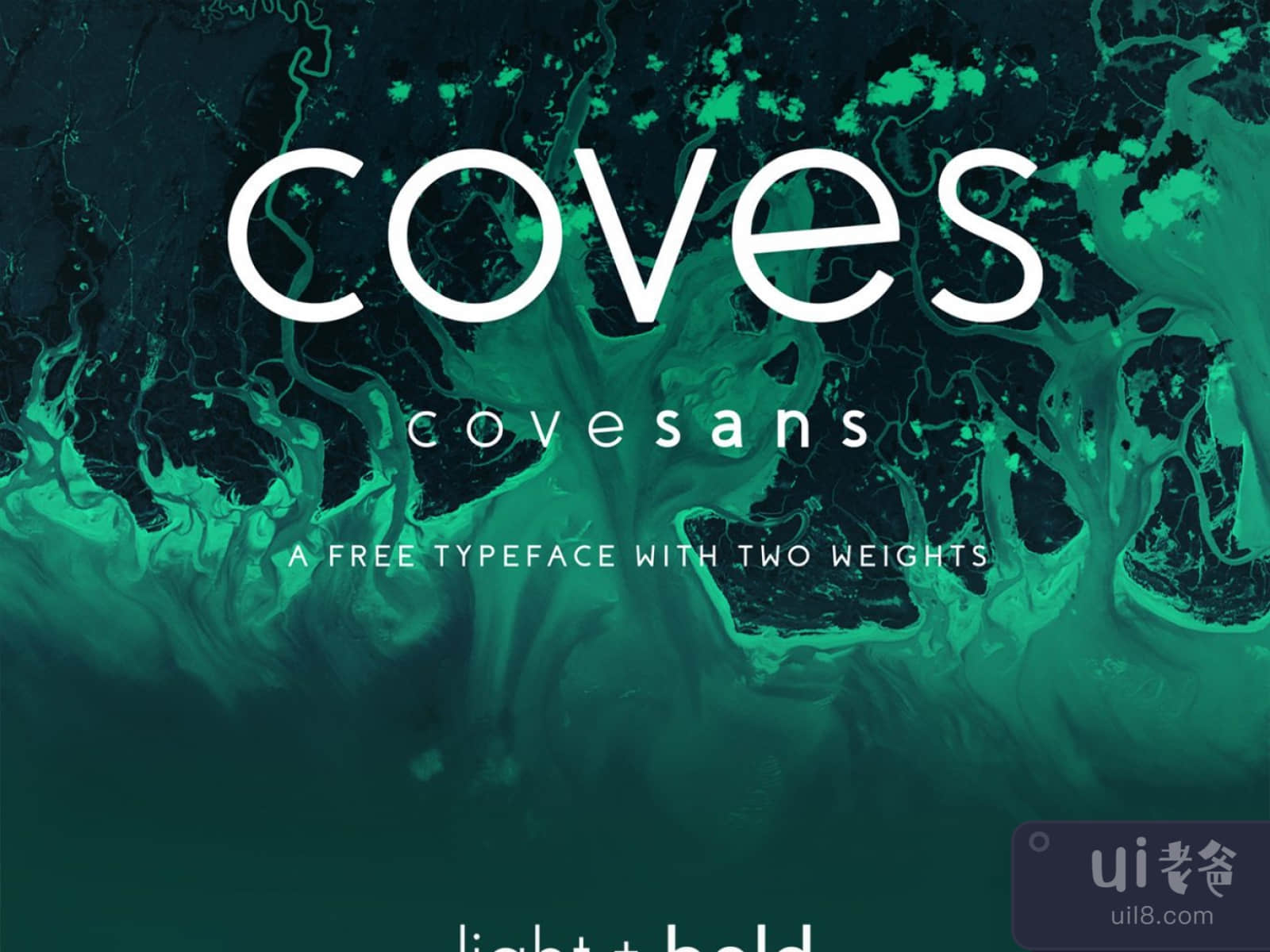 Coves Free Typeface for Figma and Adobe XD No 1