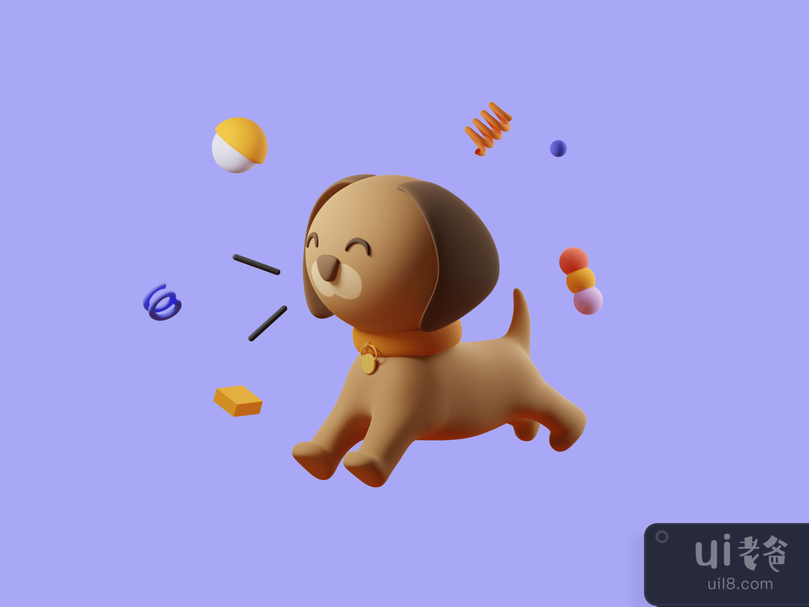 3D Illustration Pack for Figma and Adobe XD No 4